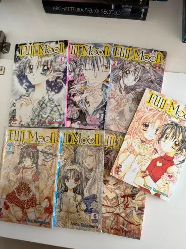 31. Mangá coleção completa 7 volumes, Full Moon - O Sagashite Arina Tanemura, JBC R$ 140