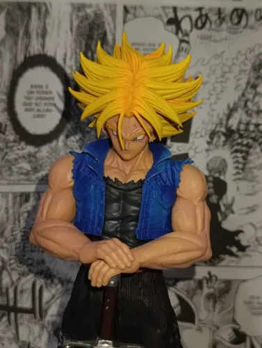 OPORTUNIDADE | Figure Mirai Trunks SSJ Dragon Ball Z Colecionavel