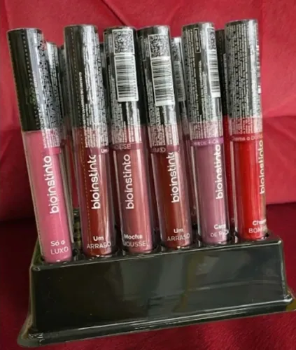 Batom Efeito Matte Bioinstinto Diversas Cores [ESCOLHA NO CHAT]