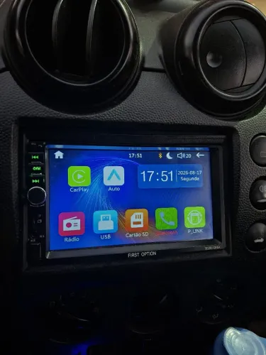 Multimídia Android auto apple car play 2 din