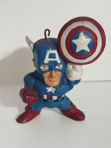 Resina Mini Estátua Capitão América