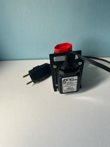 Transformador Energia 750va-110 Para 220v E 220 Para 110v Bivolt
