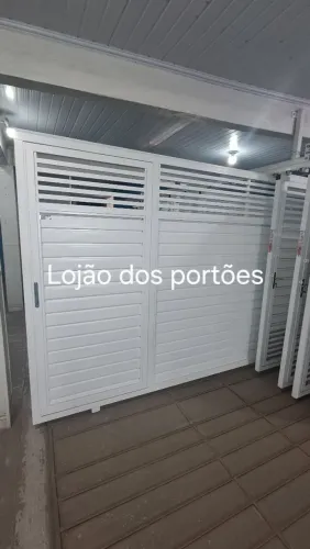 PORTÃO DE GARAGEM 3,10 X 2,10 NOVO !
