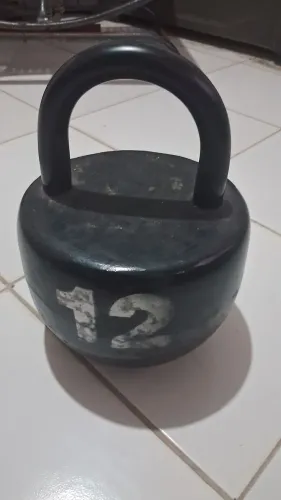peso kettlebell 12 kg