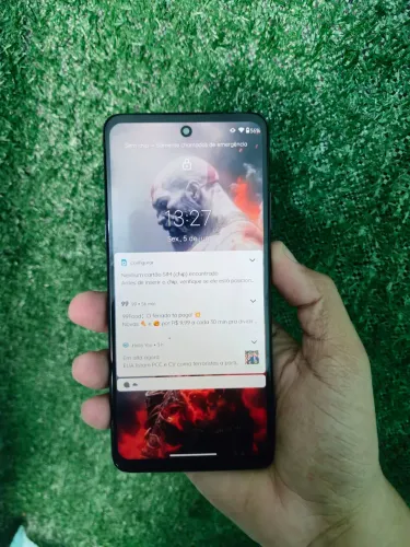 Moto g 5g 128gb valor 500 reais todo file pegando tudo 