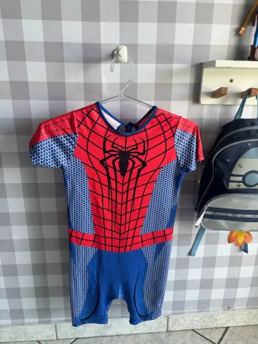 Fantasia Homem Aranha 4 anos