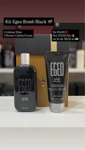 Kit Egeo Bomb Black