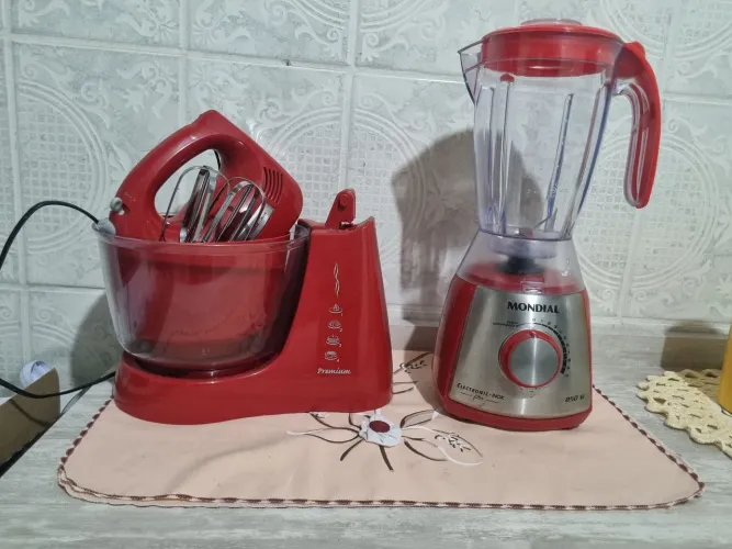 Liquidificador e Batedeira Mondial 110v