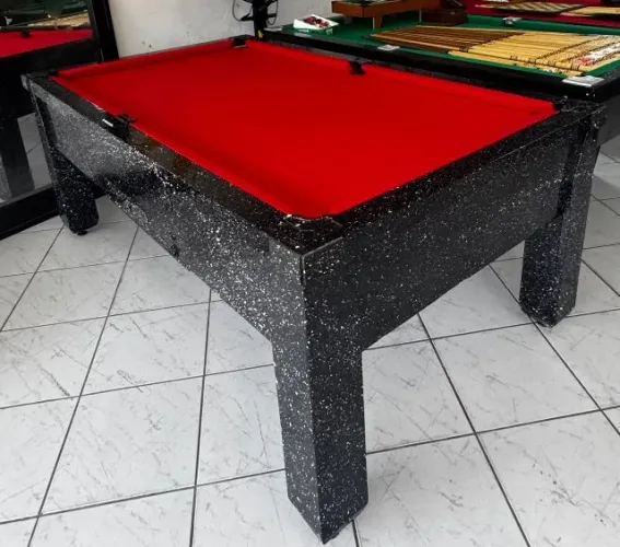 Mesa de sinuca USADA - Com sistema de fichas - FRETE GRÁTIS