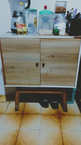 Estante de cozinha com balcão 120,00