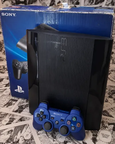 Playstation 3 Super Slim Desbloqueado (Faço olx pay)