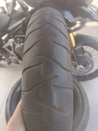 Pneu dianteiro 120/70 R 19 anakee III para gs1200 gs1250