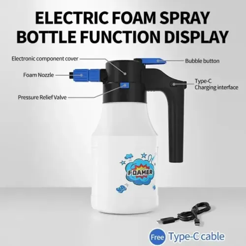 Snow Foam Manual E Pulverizador Híbrido 3 Em 1 Cap 2 Litros
