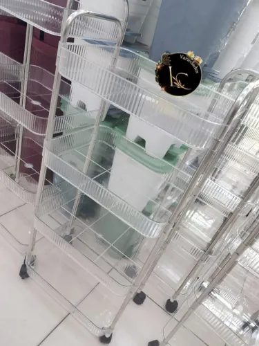Carrinho Organizador Acrílico - Entregamos