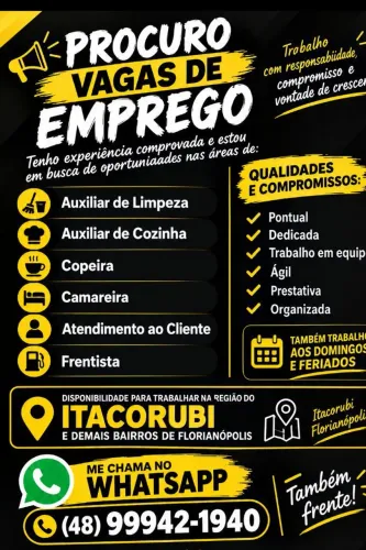 Vagas de emprego