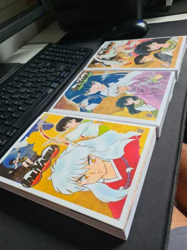 InuYasha Wideban volumes 1, 3 e 5