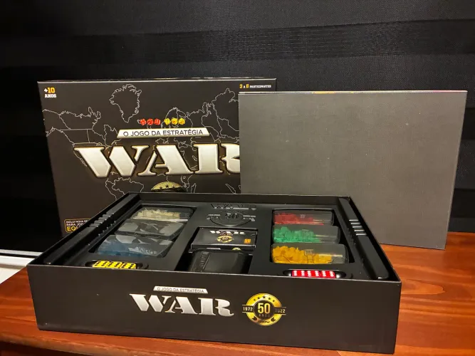 Jogo War 50 anos para Colecionador