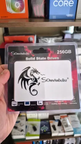 SSD 256GB Sata novo, lacrado, com garantia!