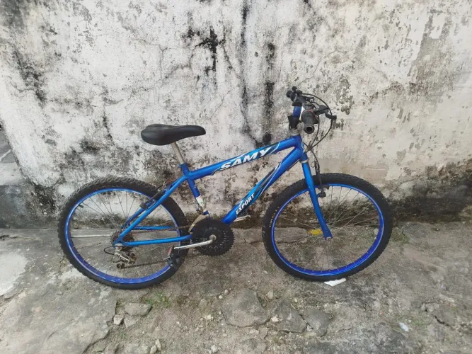 Bicicleta aro 24 Azul