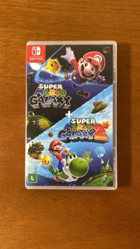 Super Mario Galaxy 1 e 2 nintendo switch