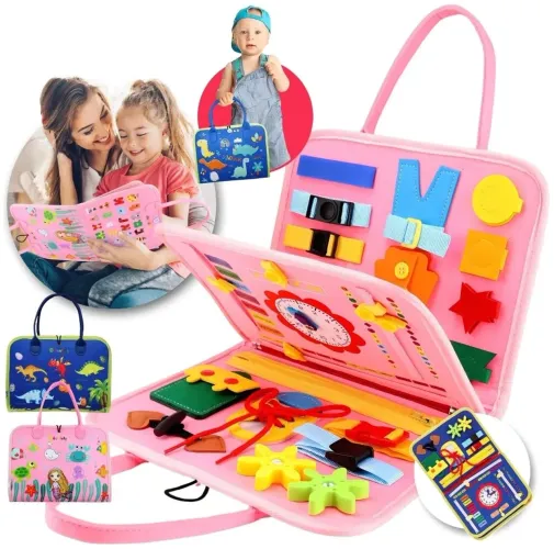 Maleta Montessori- Brinquedos Educativos 