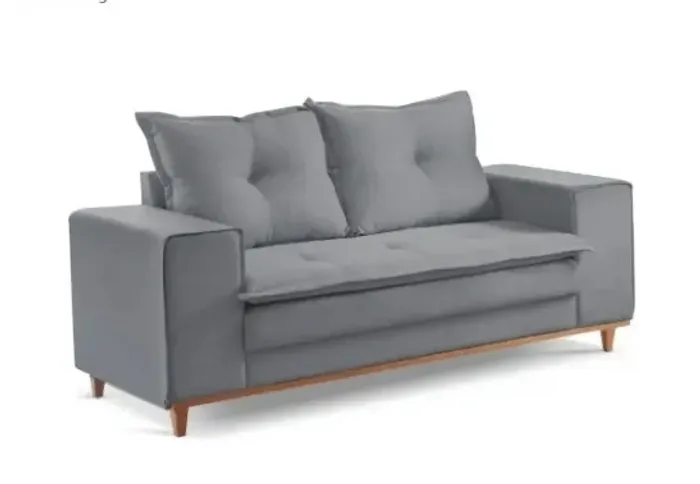50% OFF, promoção! Sofá Caparão 2 Lugares 160cm em Linho