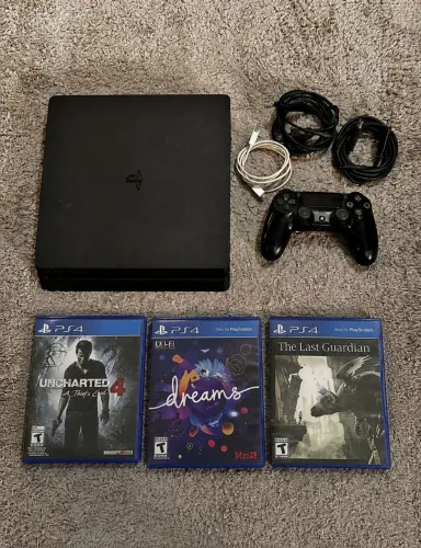 PS4 SLIM 1TB MAIS JOGOS