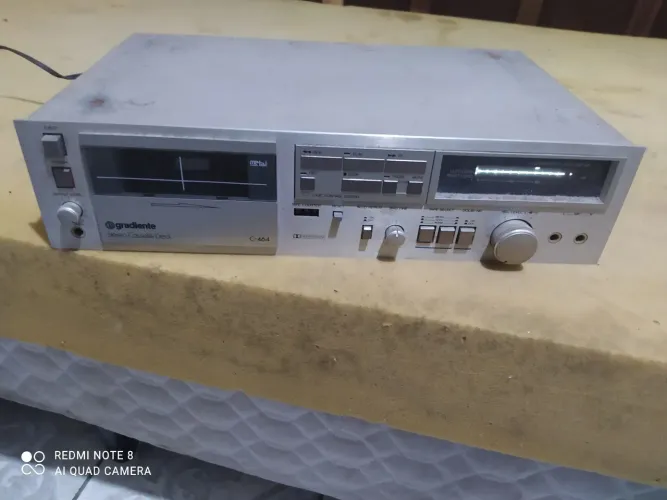 Rádio stereo cassete deck