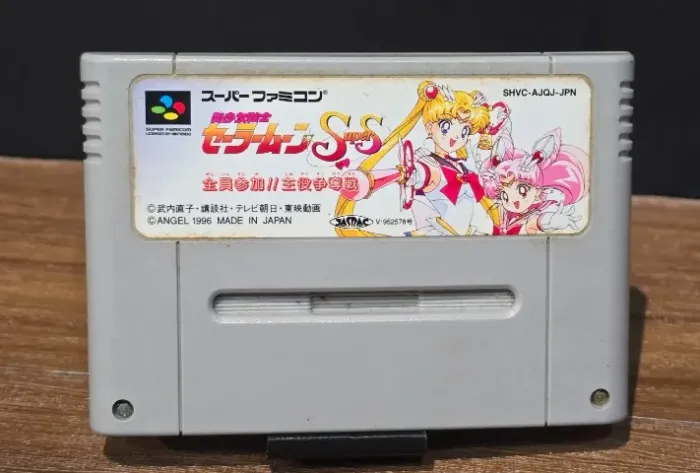 Jogo Sailor Moon Super S Super Famicom Original