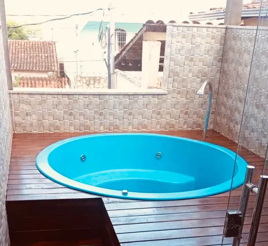 Promoção relâmpago Piscina SPA Hidromassagem de 1.75x0.75 em fibra premium