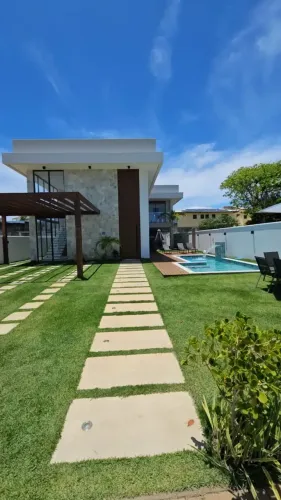 Guarajuba | Cond. Canto do Mar Privilege | 422 m² | 7 Suítes | Mobiliado | Closet | Piscin