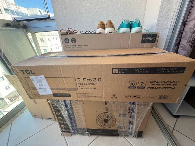 Vendo ar condicionado TCL 18 mil Btu