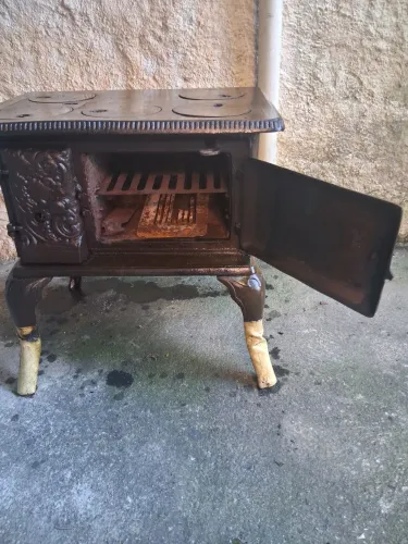 Fogão de ferro fundido
