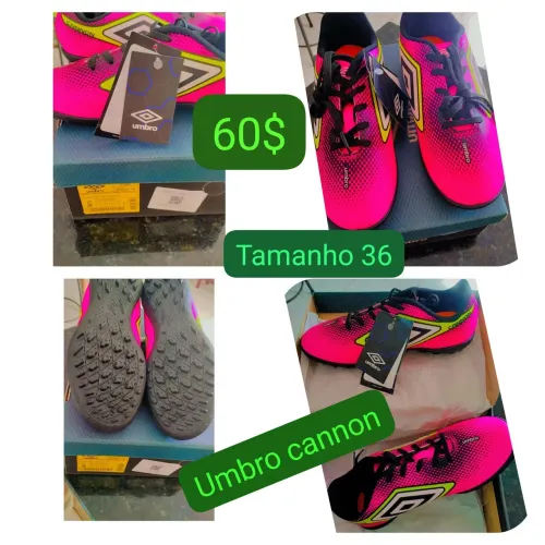 Chuteira Umbro Nova Modelo Cannon tamanho 36