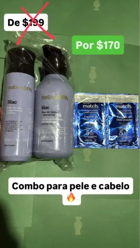 Combo nativa SPA Lilac o Boticário