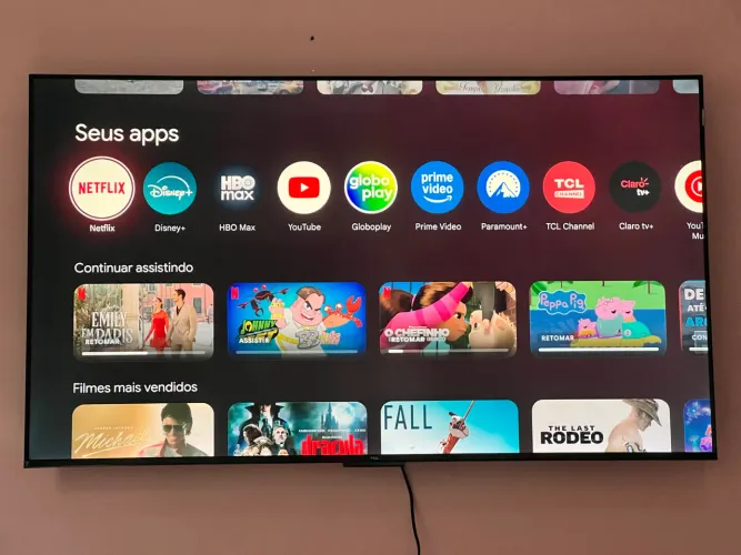 Tv 55 polegadas TCL qled