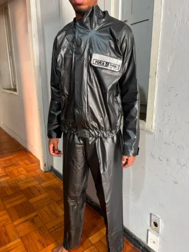 Conjunto capa de chuva motoboy novo entrego
