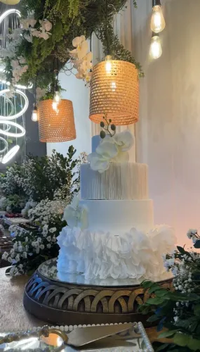 Bolo fake de casamento