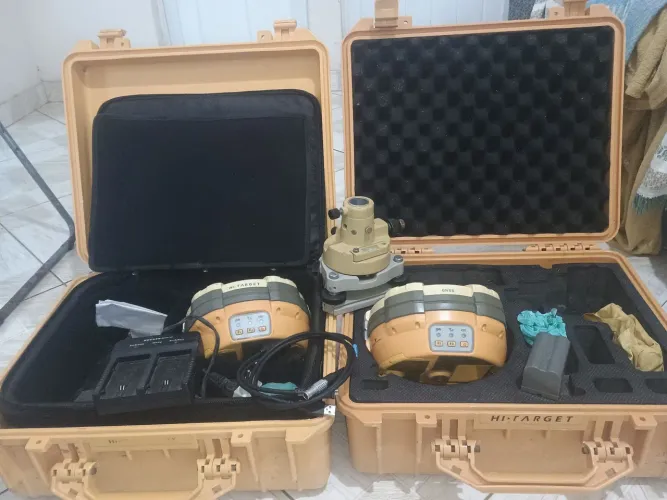 GNSS HI TARGET L1/L2 USADO PARA TRANSPORTE DE COORDENADAS.