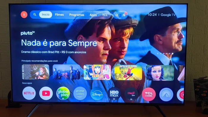 TV 4K 50" Qled TCL