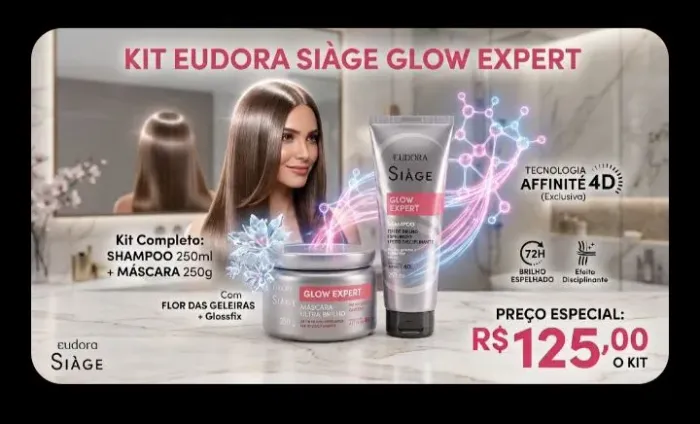 Vende-se kit da Eudora 4D por $125reais pagamento á vista no dinheiro ou pix