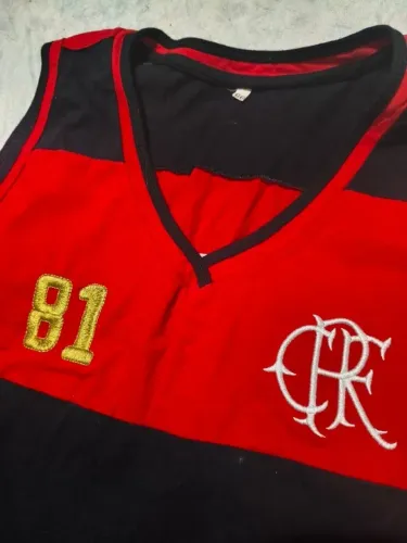 camisa regata xgg flamengo 1981 retro