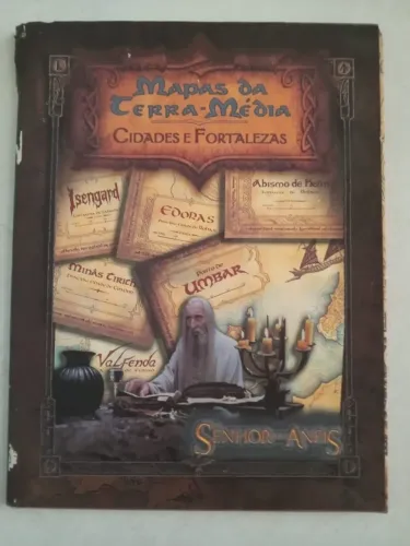RPG - Mapas Da Terra-média Cidades E Fortalezas