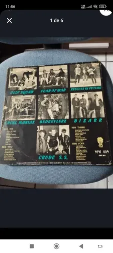 Vinil duplo relíquia coletânea Punk vikings are coming