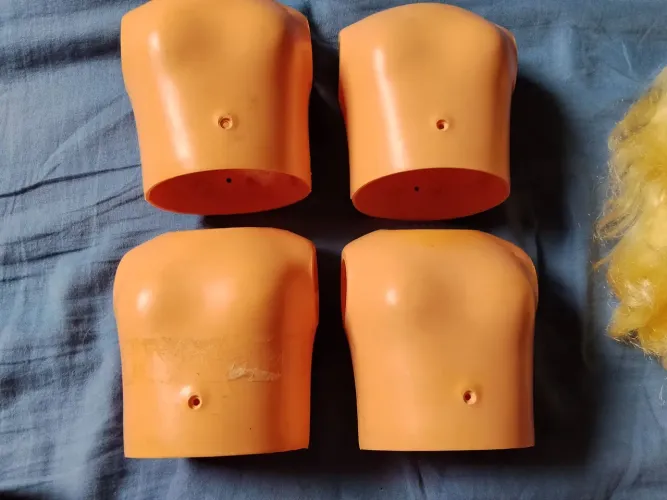Lote peças reposição boneca Mãezinha.