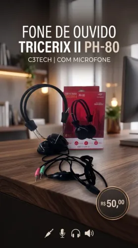 Headset C3Tech PH980