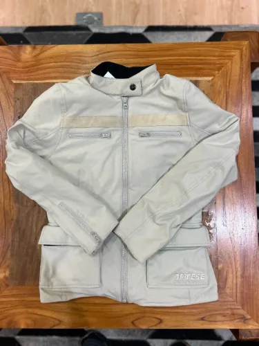 Jaqueta Dainese Feminina Kiffa Tex Lady Grey