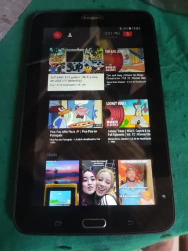 Tablet Samsung sm T113nu usado em bom estado