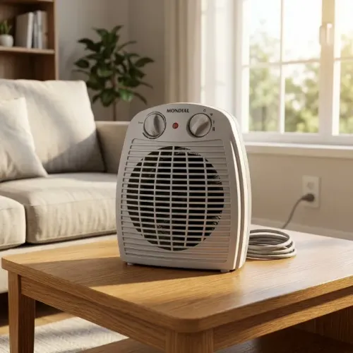 Aquecedor a Ar Mondial A-08 1500W - Potente
