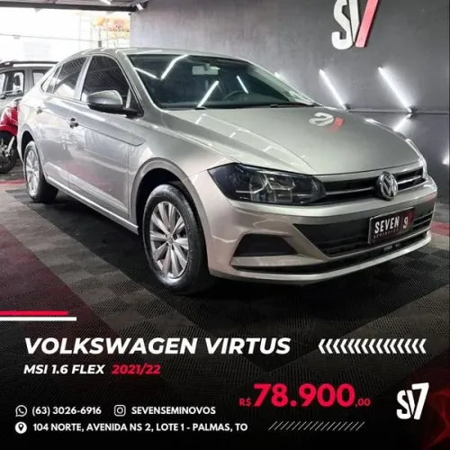 Volkswagen Virtus 1.6 MSI Flex 16V 5P Mec. 2022